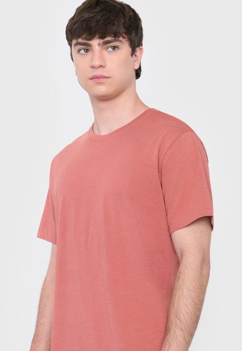 Polera Hombre R-Neck Lisa Naranjo Corona-2