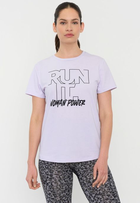 Polera Mujer Deportiva Fun Lila Corona-0