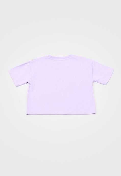 Polera Niña Kids M/C Focal Lila Corona-1