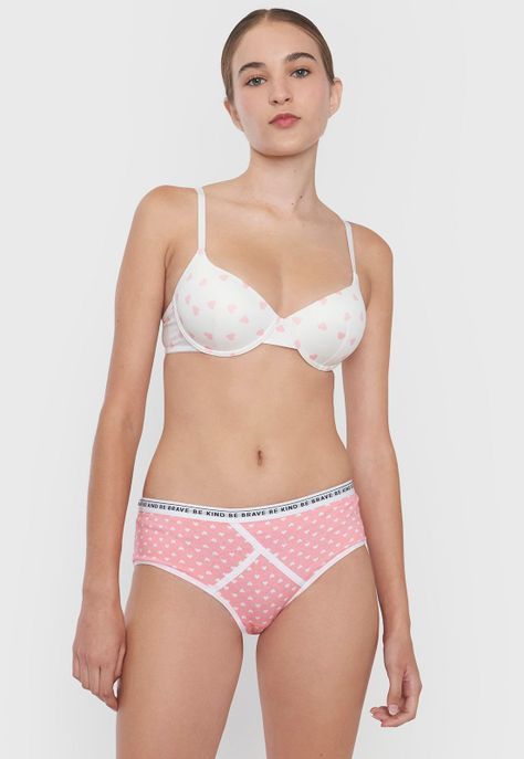 Calzón Mujer BoyShort Cotton Print Coral Corona-0