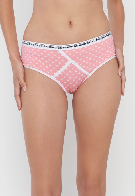 Calzón Mujer BoyShort Cotton Print Coral Corona-1