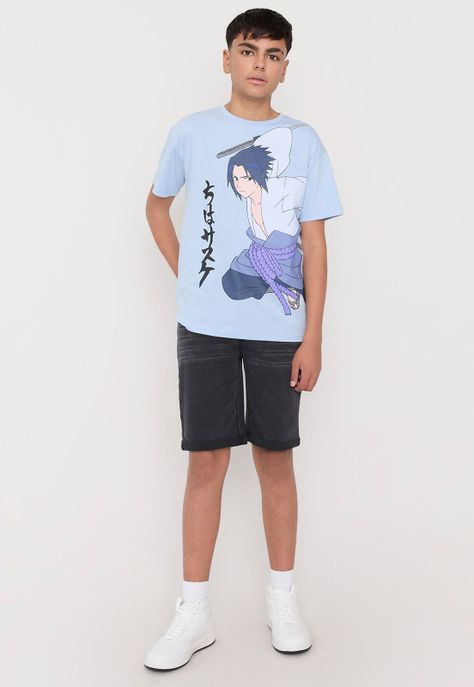 Polera Niño Teen MC Naruto Steel Corona-3