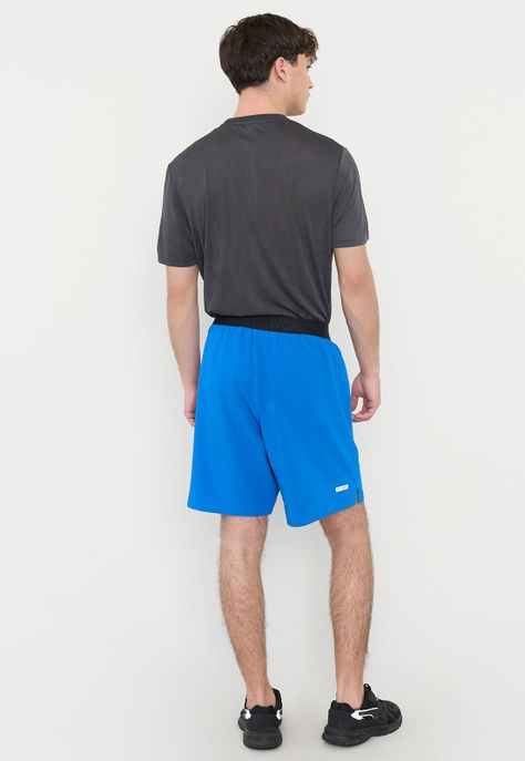 Short Hombre Deportivo Textura Azul Corona-2