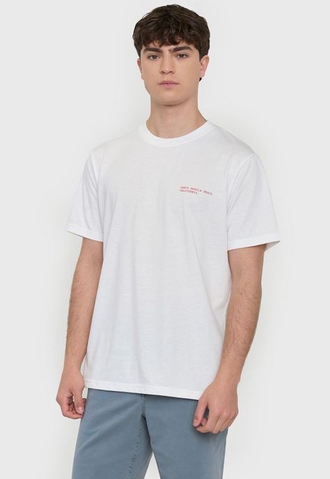 Polera Hombre Fun Summer Blanco Corona-0