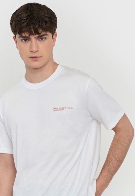 Polera Hombre Fun Summer Blanco Corona-2