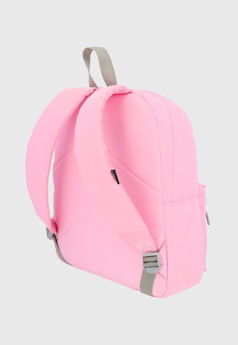 Mochila Juvenil Basic City Rosado Corona-3