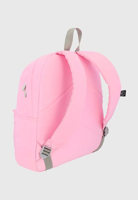 Mochila Juvenil Basic City Rosado Corona-4