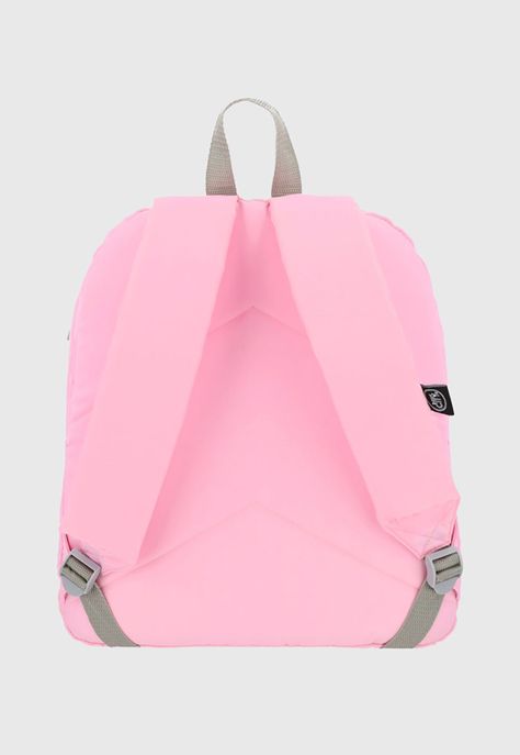 Mochila Juvenil Basic City Rosado Corona-5