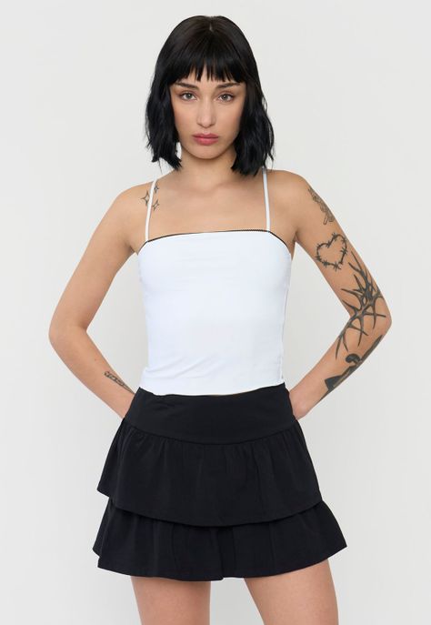 Peto Mujer Pabilo Roulet Color Blanco Corona-0
