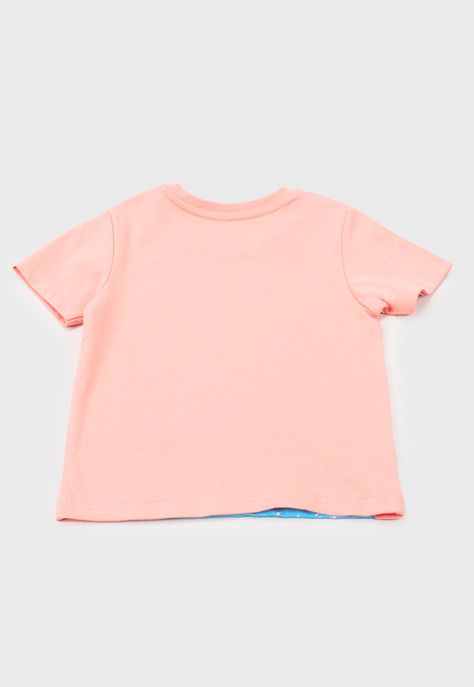 Polera Bebe Niño M/C Fun Naranjo Corona-1