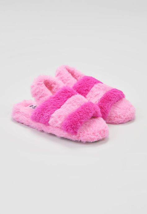 Pantufla Niña Elástico Rosado Corona-0