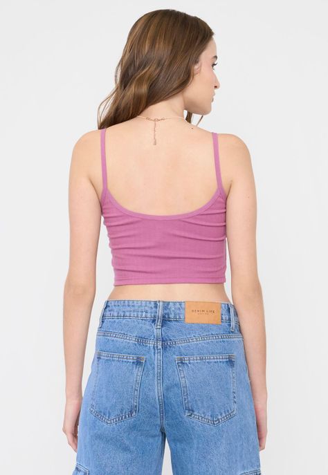 Peto Mujer Pabilo Rib Malva Corona-1