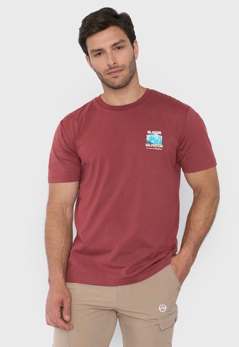 Polera Outdoor Hombre Fun Terracota Corona-0