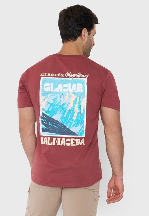 Polera Outdoor Hombre Fun Terracota Corona-1