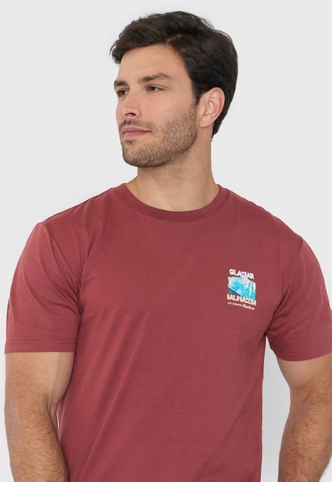 Polera Outdoor Hombre Fun Terracota Corona-2