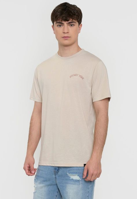 Polera Hombre Fun Summer Ecru Corona-0
