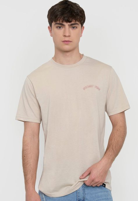 Polera Hombre Fun Summer Ecru Corona-2
