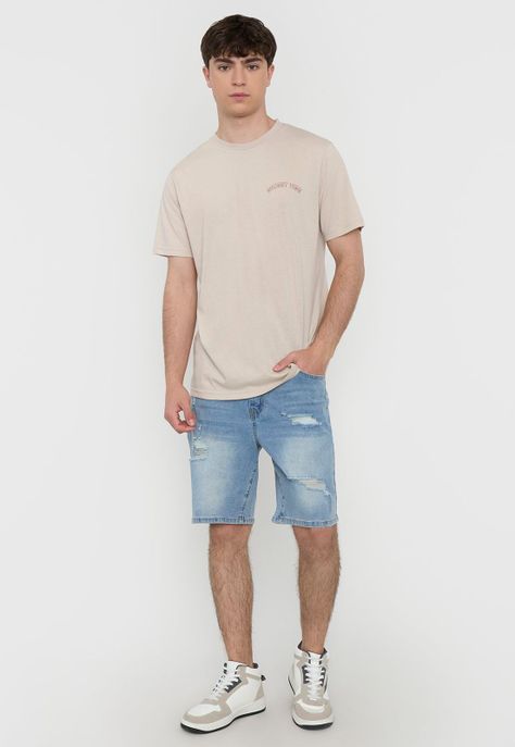 Polera Hombre Fun Summer Ecru Corona-3