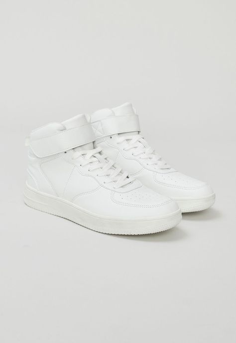 Zapatilla Caña Alta Color Blanco - Hombre Corona-0