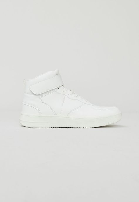 Zapatilla Caña Alta Color Blanco - Hombre Corona-1