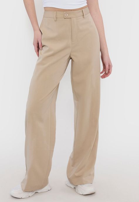 Pantalón Mujer Sastrero Gris Corona-1