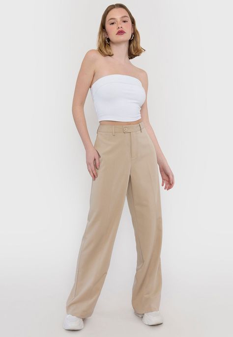 Pantalón Mujer Sastrero Gris Corona-3