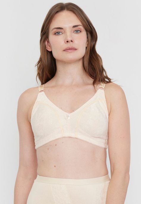 Sostén Mujer Básico Copa C Beige Corona-0