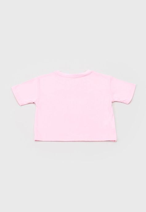 Polera Niña Kids M/C Focal Rosado Corona-1