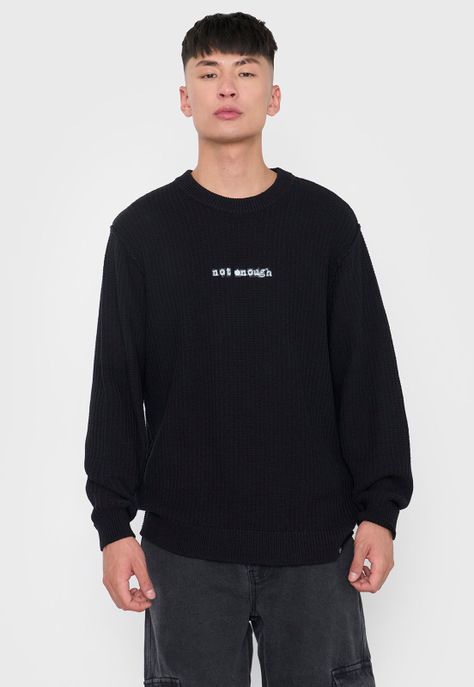 Tejido Hombre Colección Print Negro Corona-0