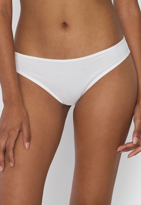 Calzón Mujer Tripack Cotton Mix Ecru Corona-1
