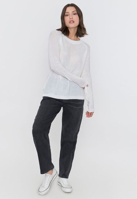 Tejido Mujer Cinta Gris Blanco Corona-3