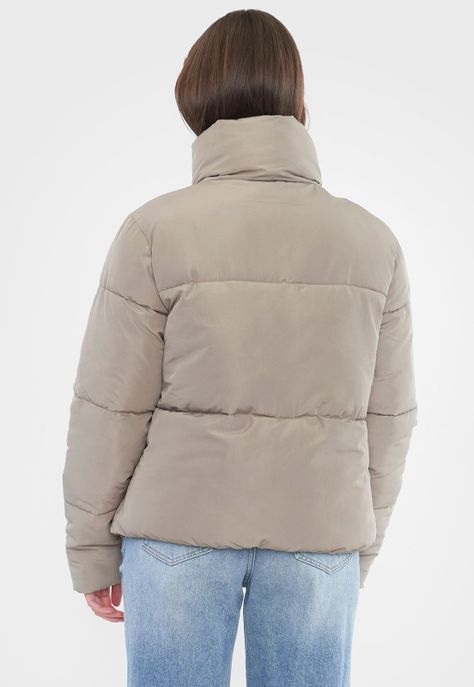 Parka Mujer Clásica Verde Corona-1