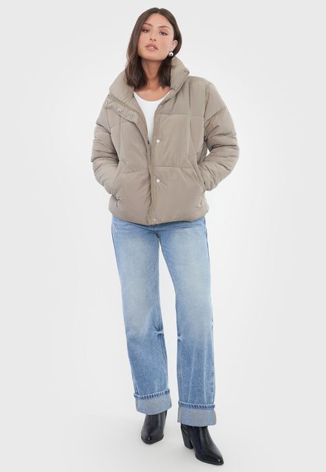 Parka Mujer Clásica Verde Corona-3
