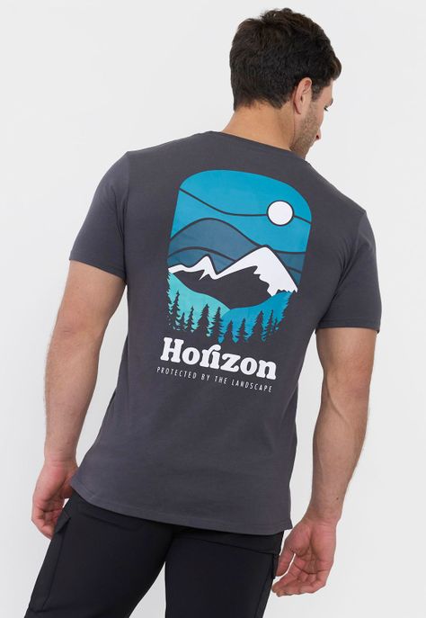 Polera Hombre Full Print 2 Gris Corona-0