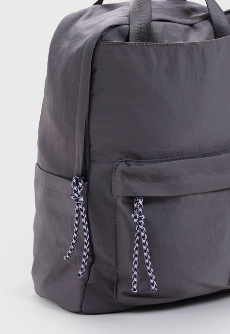 Mochila Mujer Básica Gris Sas Corona-2