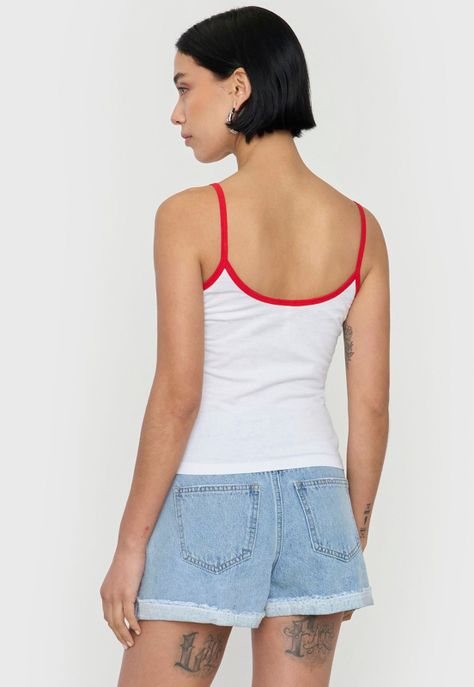 Peto Mujer Pabilo Bicolor Blanco Corona-1