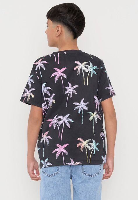 Polera Niño Mc Fullprint Negro Corona-1