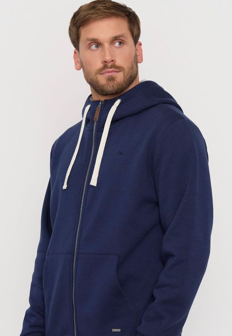 Polerón Hombre Navy Full Zipper II Corona-2