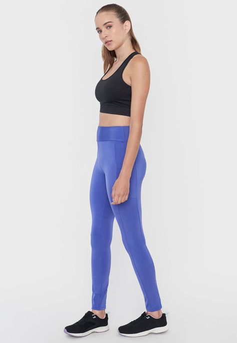 Calza Mujer Deportiva Pitillo Color Lila Corona-3