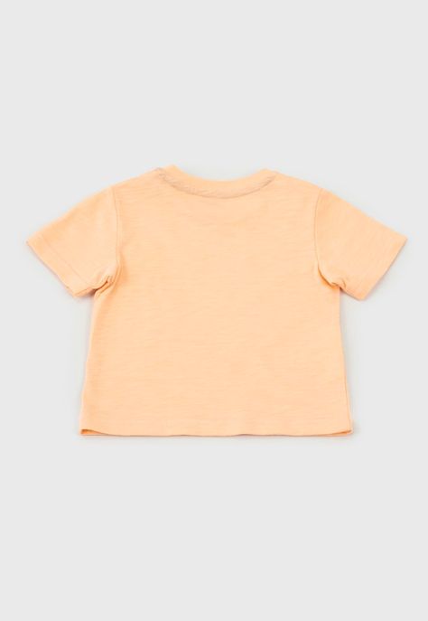 Polera Bebe Niño Mini Focal Naranjo Corona-1