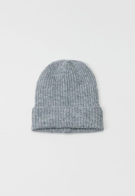 Bufanda Mujer Pack Gorro Mujer Gris Melange Corona-2