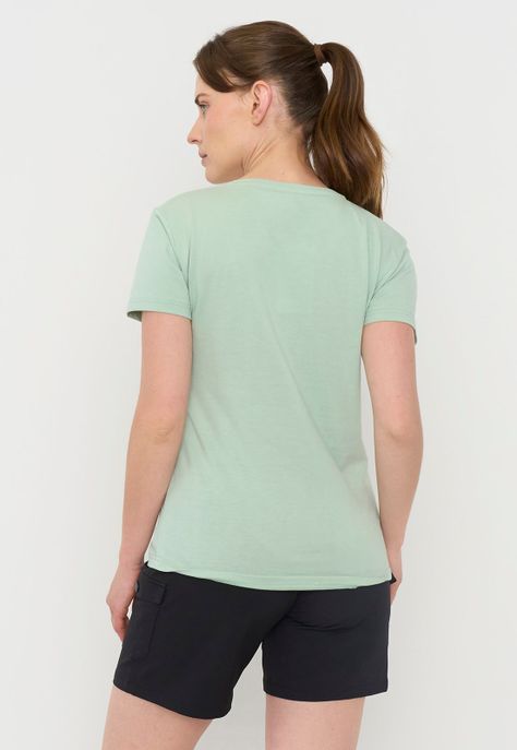 Polera Outdoor Mujer Fun Verde Corona-1