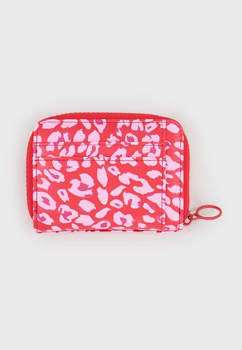 Billetera Mujer Pequeña Rojo Corona-1