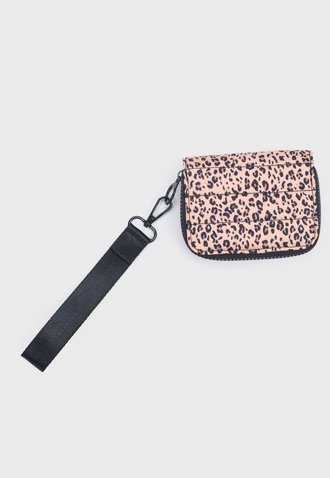 Billetera Mujer Nylon Marrón Corona-1