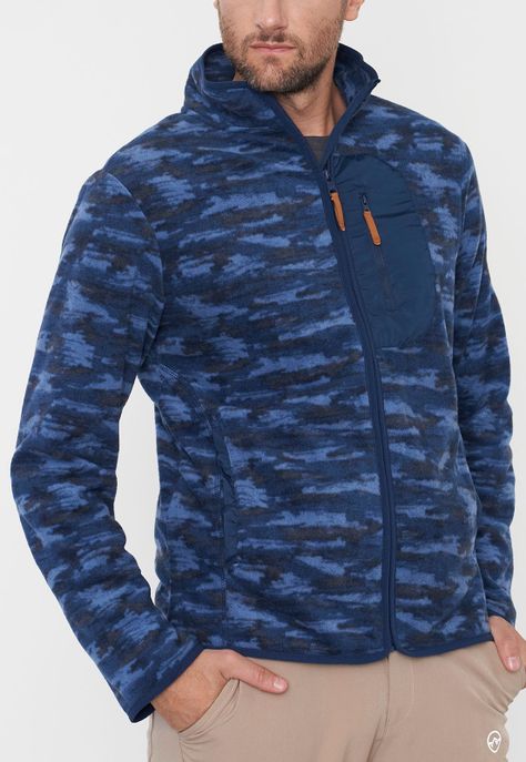 Polar Outdoor Hombre Fullprint Navy Corona-2