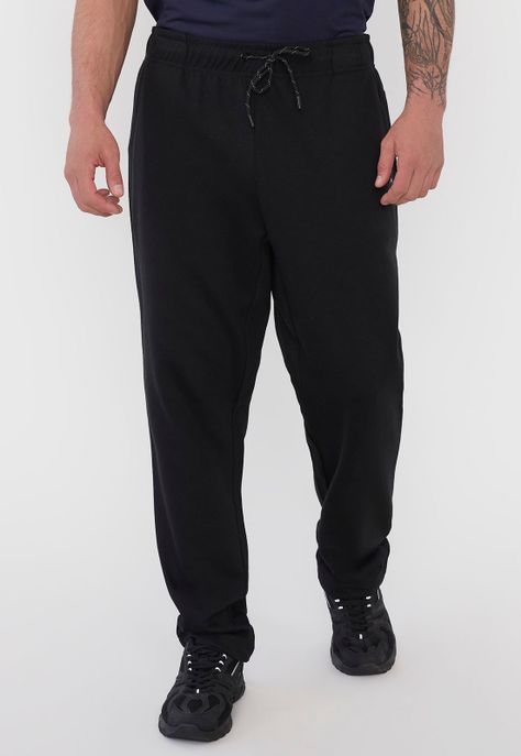 Buzo Hombre Deportivo Recto Negro Corona-1