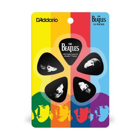 PACK UÑETA THE BEATLES 10 UNIDADES -0