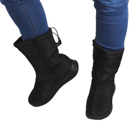 Bota de Mujer Invierno 02 Yassne Negro-1