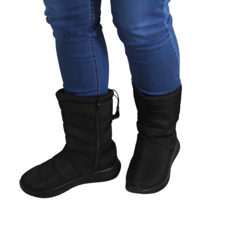 Bota de Mujer Invierno 02 Yassne Negro-2