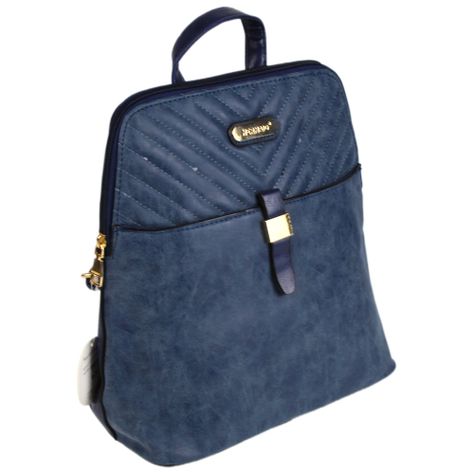 Mochila Mujer 2165 Azul Yassne-1
